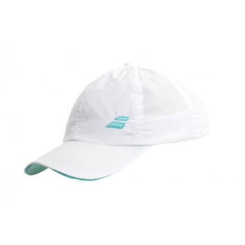 Кепка BABOLAT BASIC LOGO CAP White/ Blue Adult